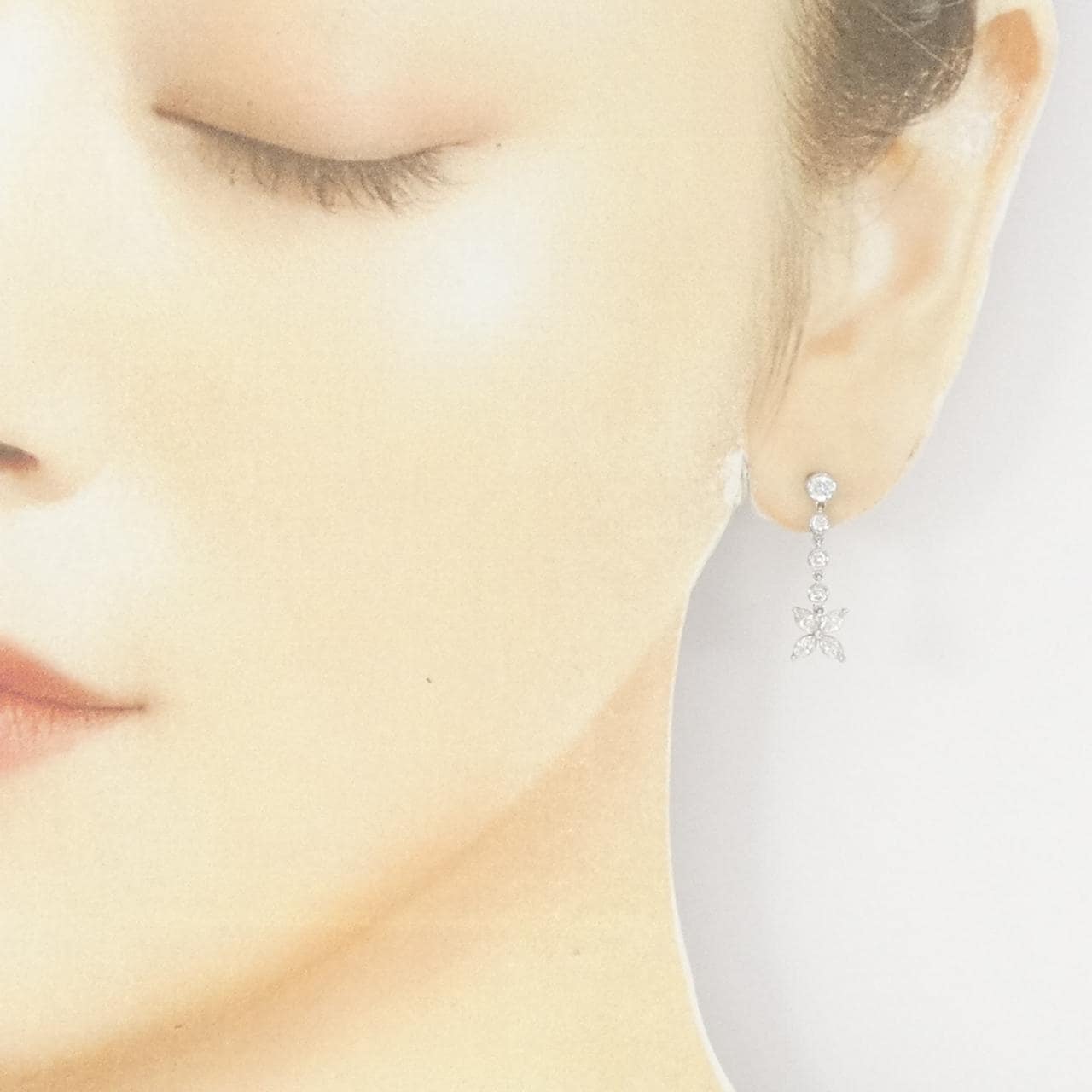 TIFFANY維多利亞吊墜耳環