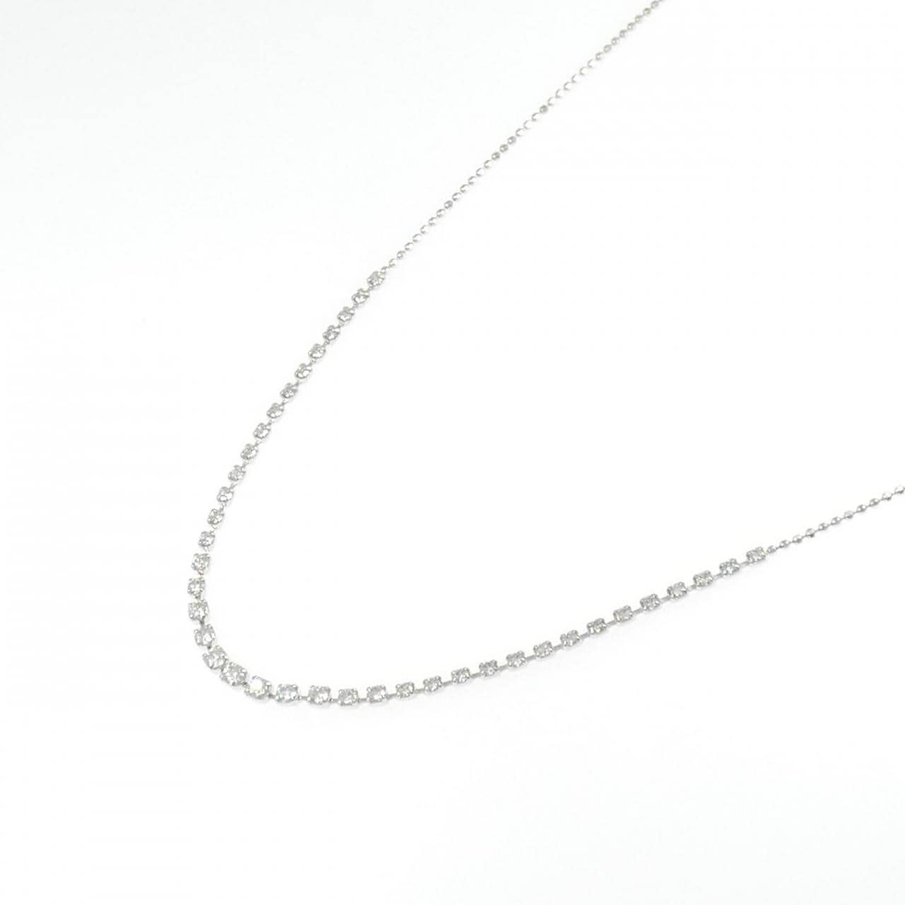 PT850 ダイヤモンド ネックレス 1.00CT
