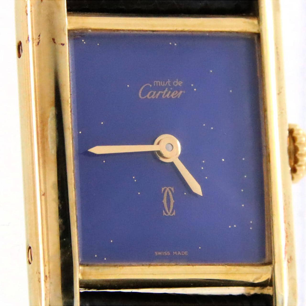 カルティエ マストタンクSM GP 82975413 GP 手巻