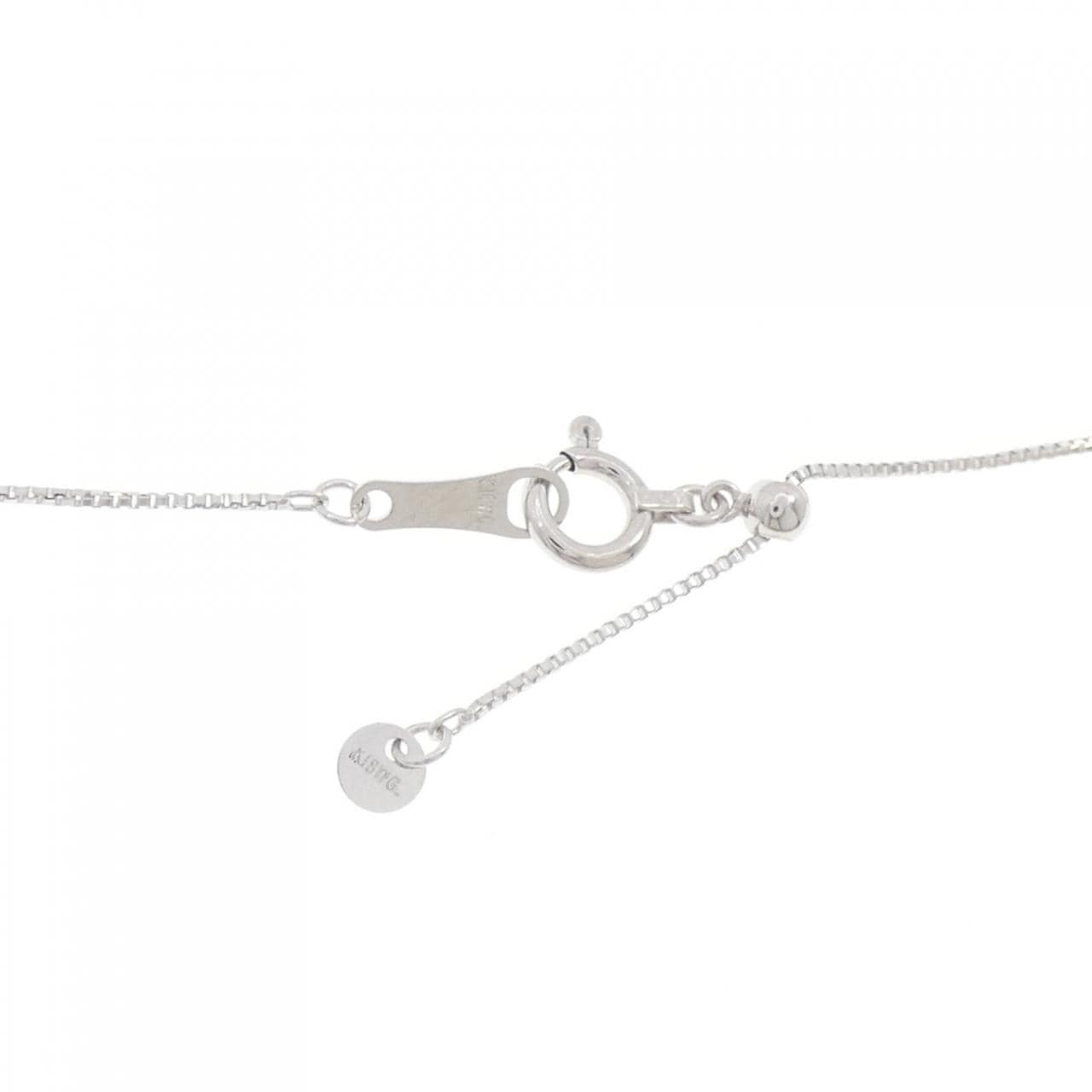 K18WG ダイヤモンド ネックレス 1.000CT