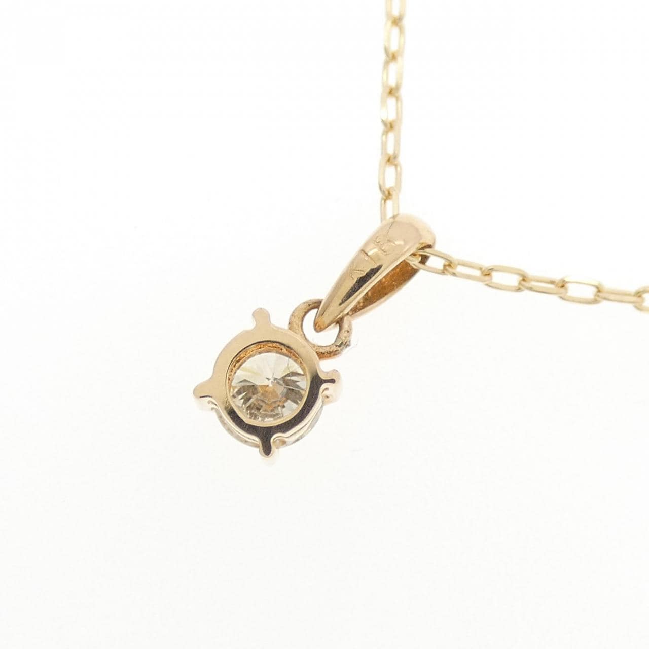 K18YG ダイヤモンド ネックレス 0.21CT