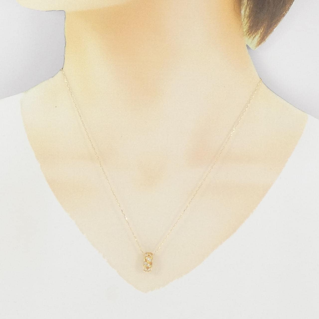 K18YG サファイヤ ネックレス 0.55CT