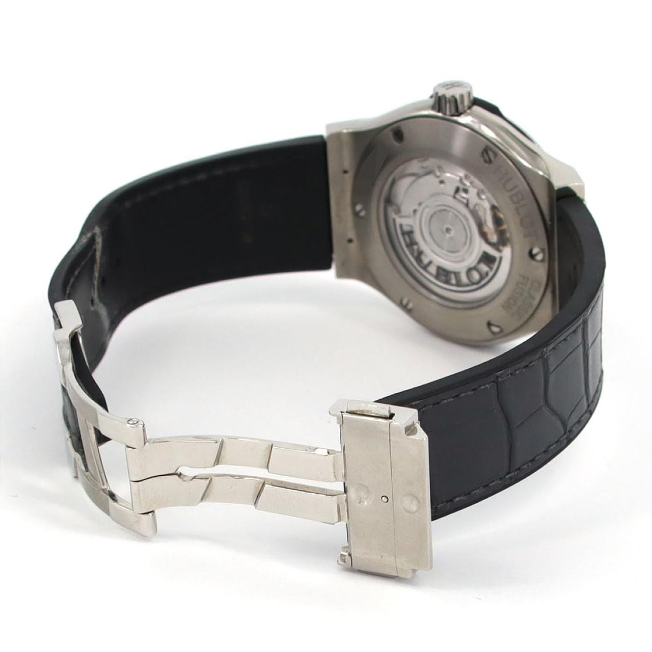 【ノーメンテナンス還元価格】ウブロ クラシックフュージョンチタニウムレーシンググレー 542.NX.7071.LR TI 自動巻