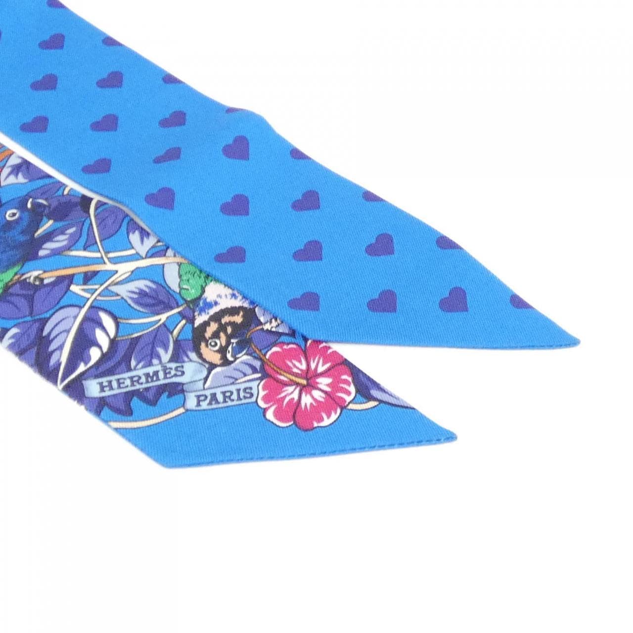 エルメス JUNGLE LOVE LOVE ツイリー 063513S スカーフ