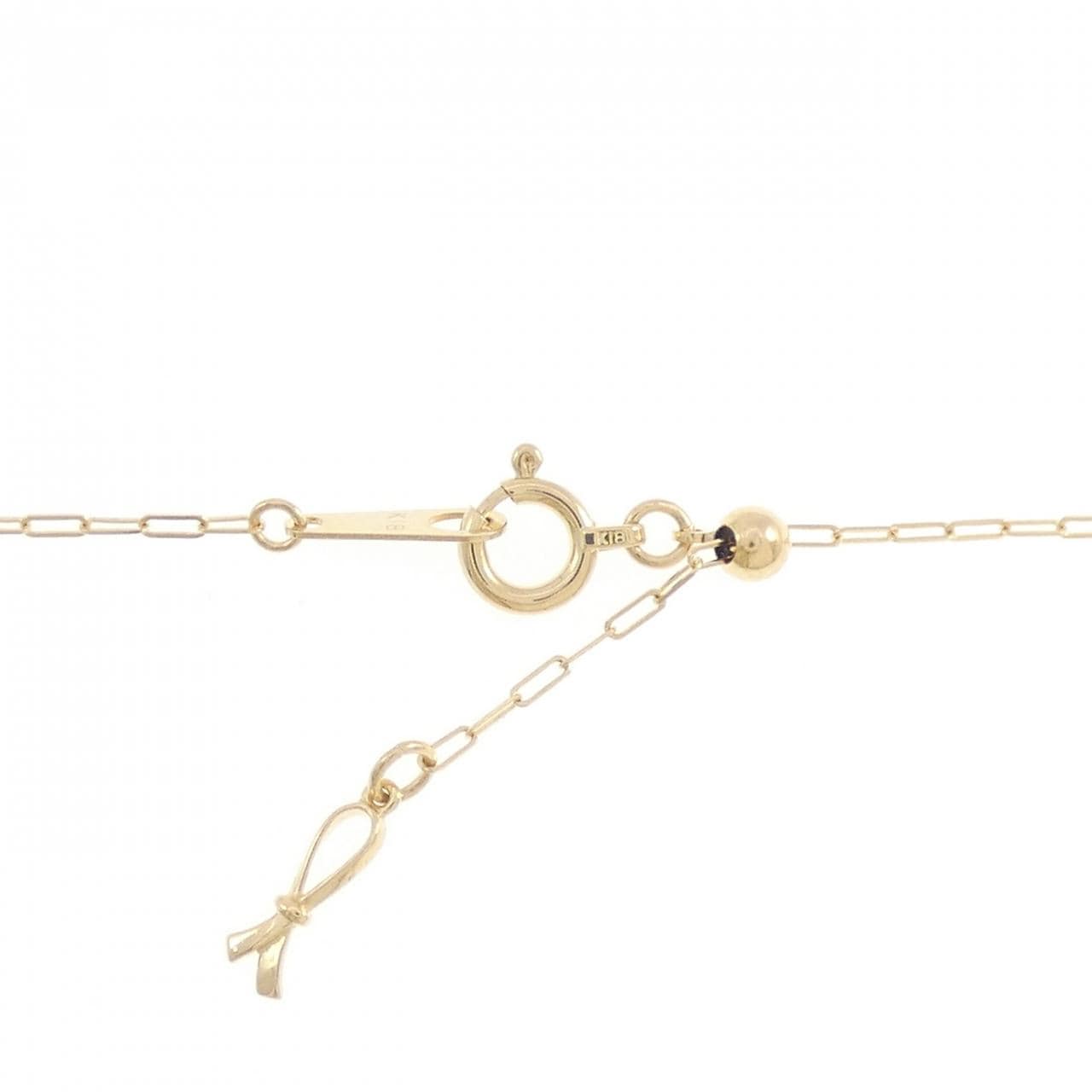 K18YG ダイヤモンド ネックレス 0.50CT