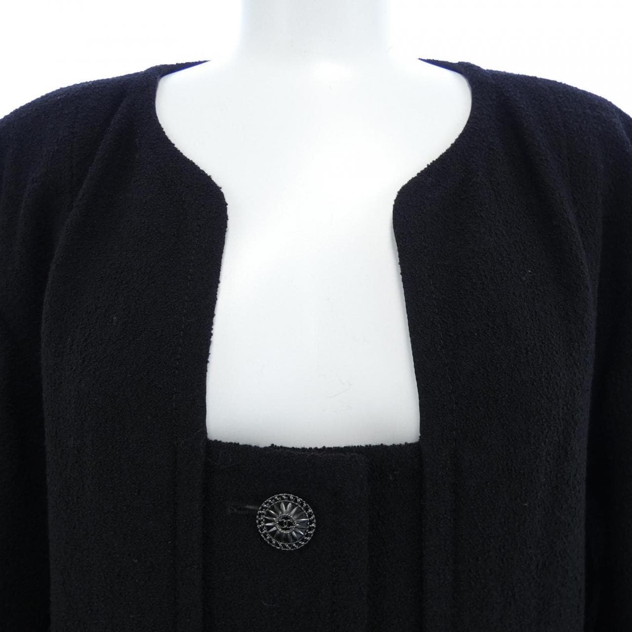 CHANEL CHANEL Collarless Jacket