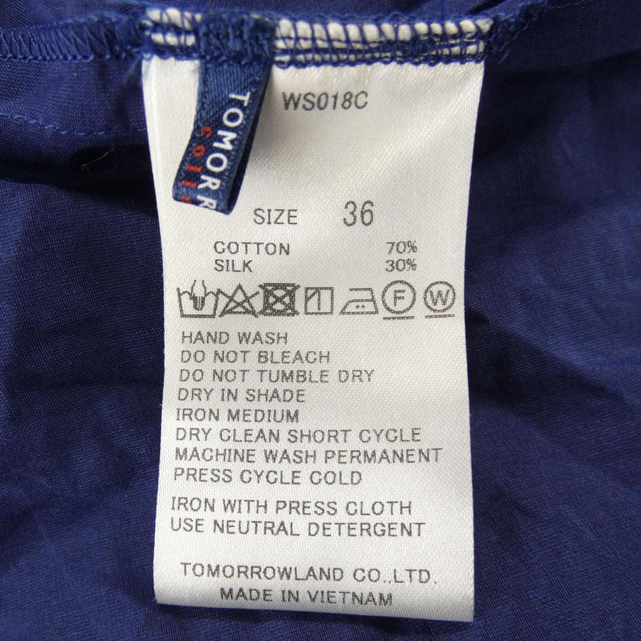 トゥモローランドコレクション TOMORROW LAND COLLEC WS018C トップス