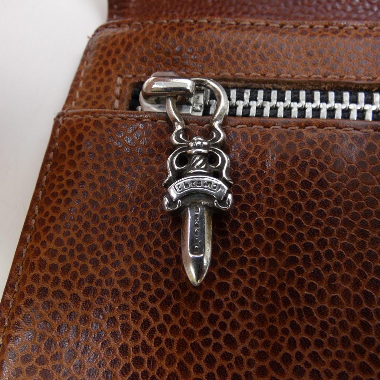 クロムハーツ CHROME HEARTS WAVE　CROS　BTN WALLET