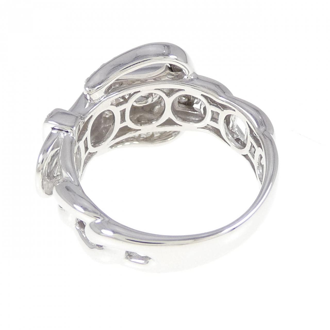 K18WG ダイヤモンド リング 0.30CT