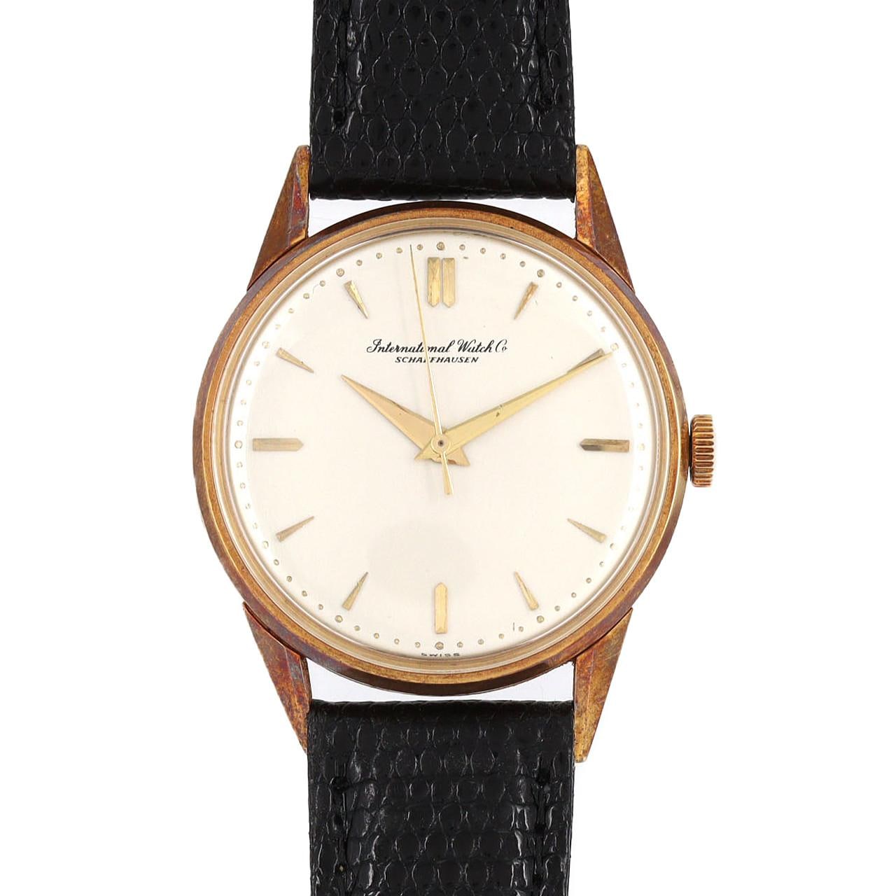 IWC ラウンドケース YG YG 手巻