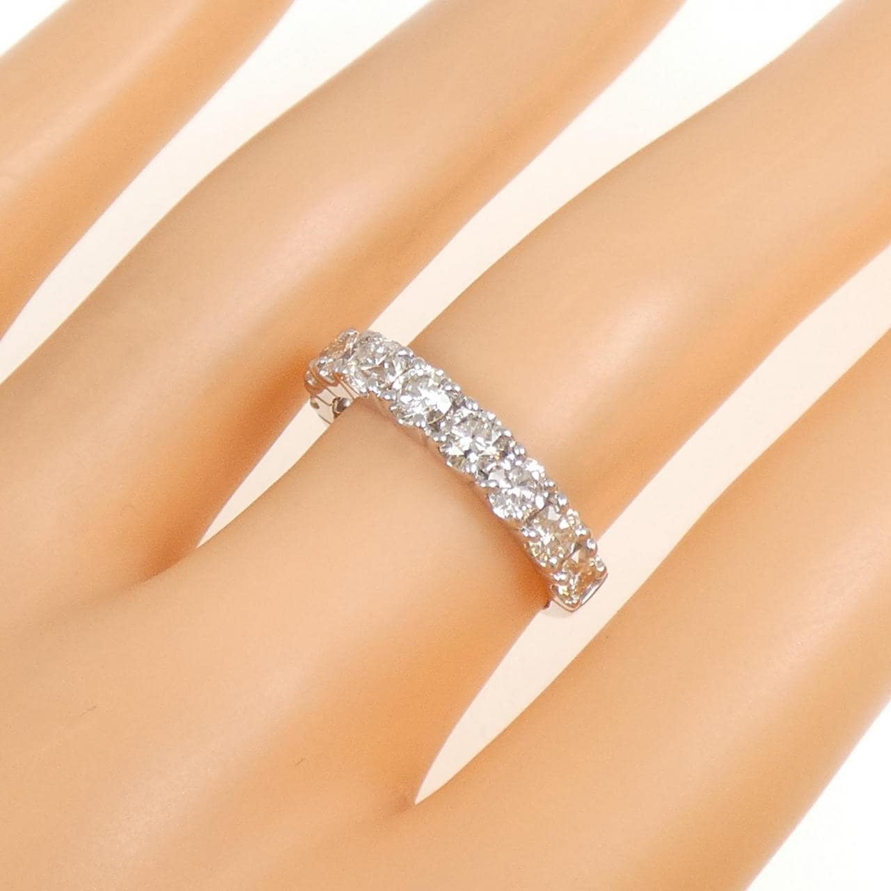 PT950钻石戒指，1.51克拉