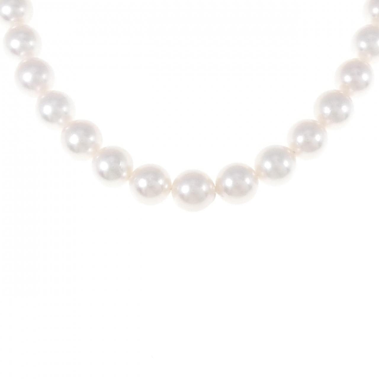 Akoya pearl necklace and earrings set 8-8.5mm