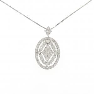 PT900/PT850 ダイヤモンド ネックレス 3.00CT