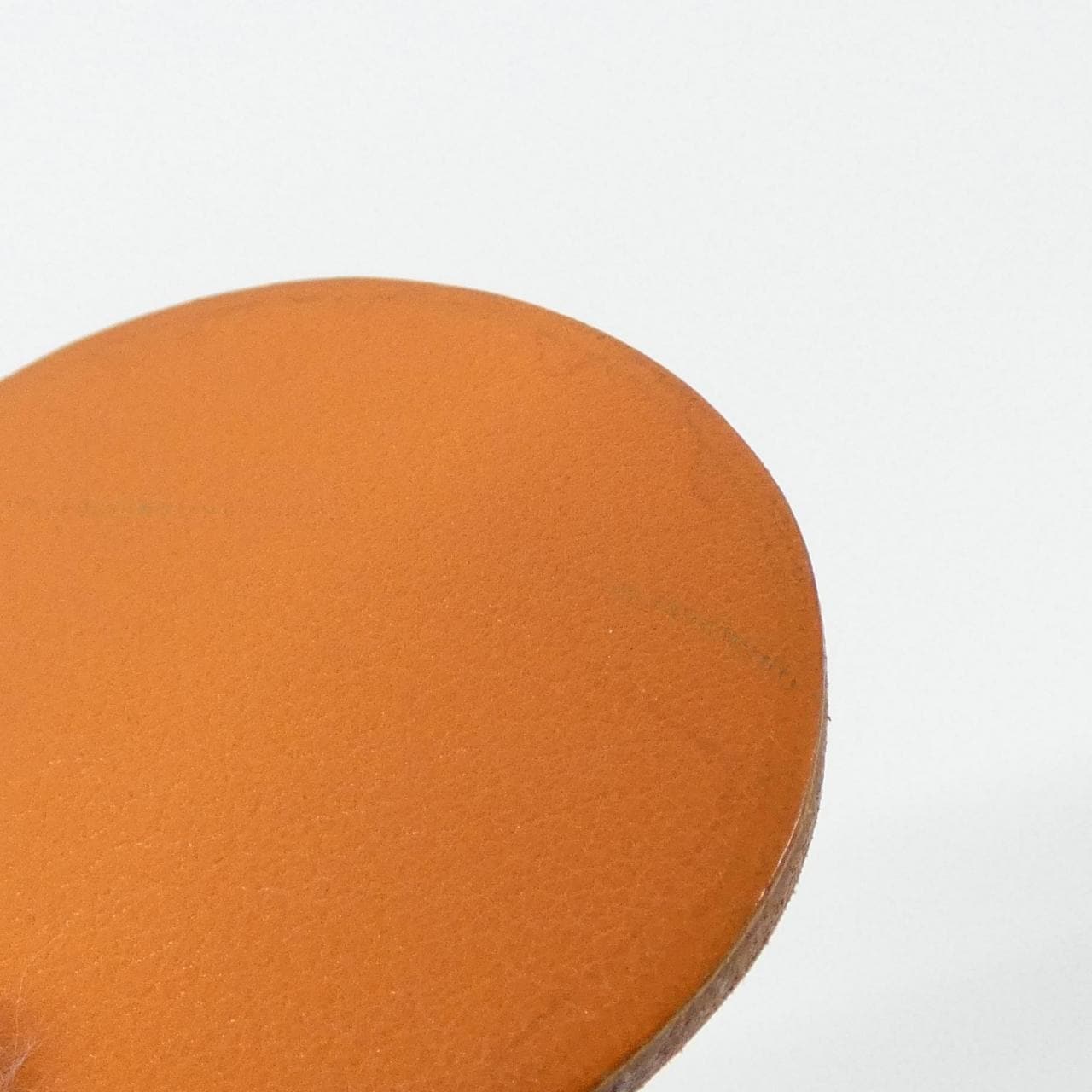 HERMES Orange Fruit Porte Cle Keychain 027888CS