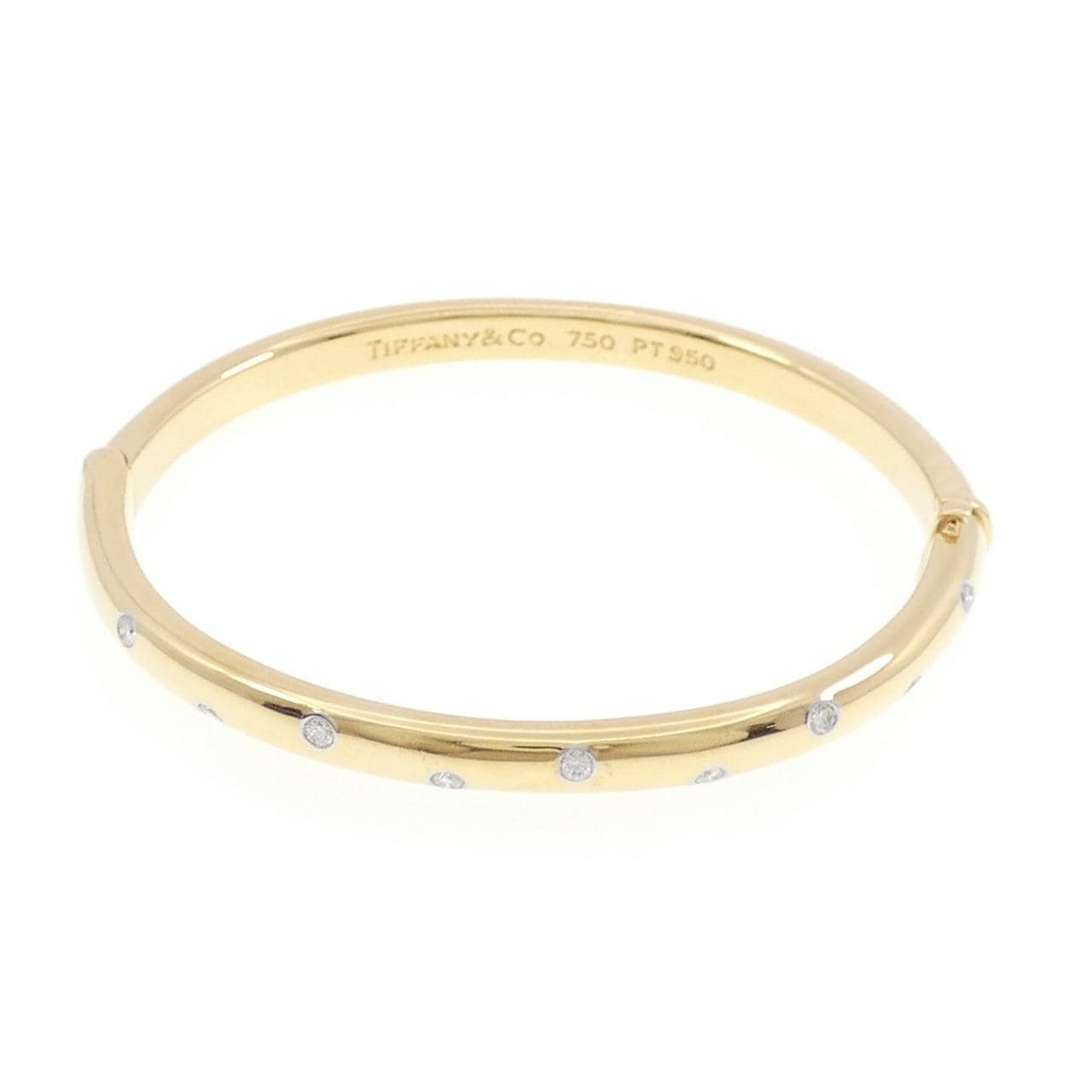 ティファニー ドッツ バングル