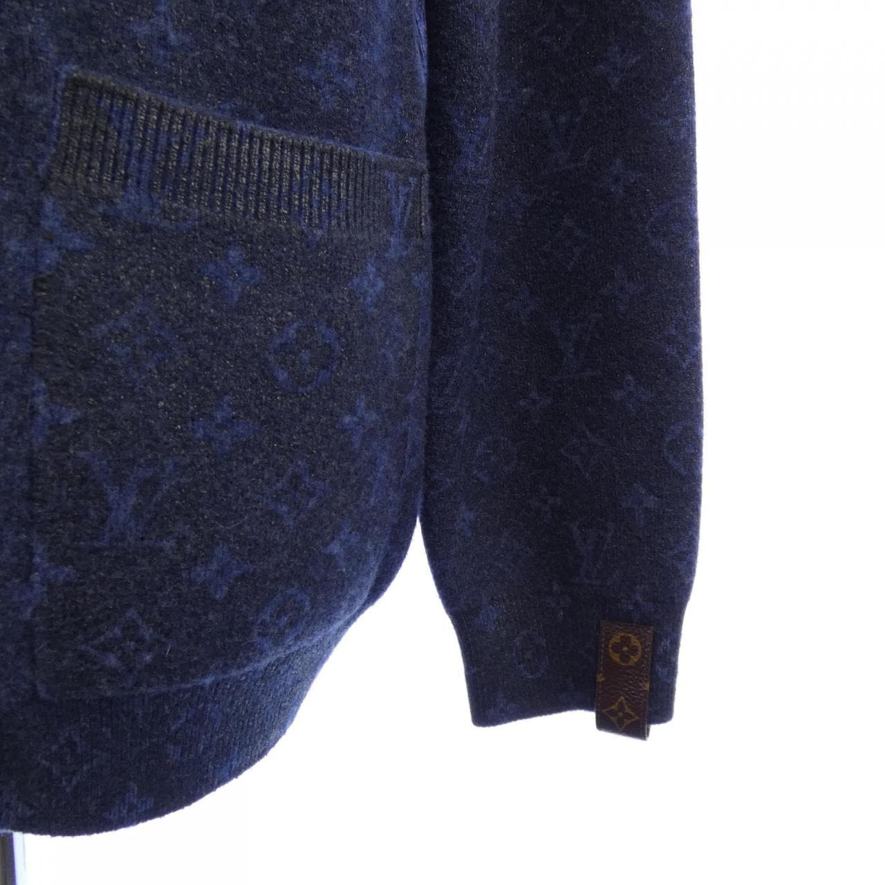 ルイヴィトン LOUIS VUITTON グリッターモノグラムニットカーディガン FQKC08CWT カーディガン