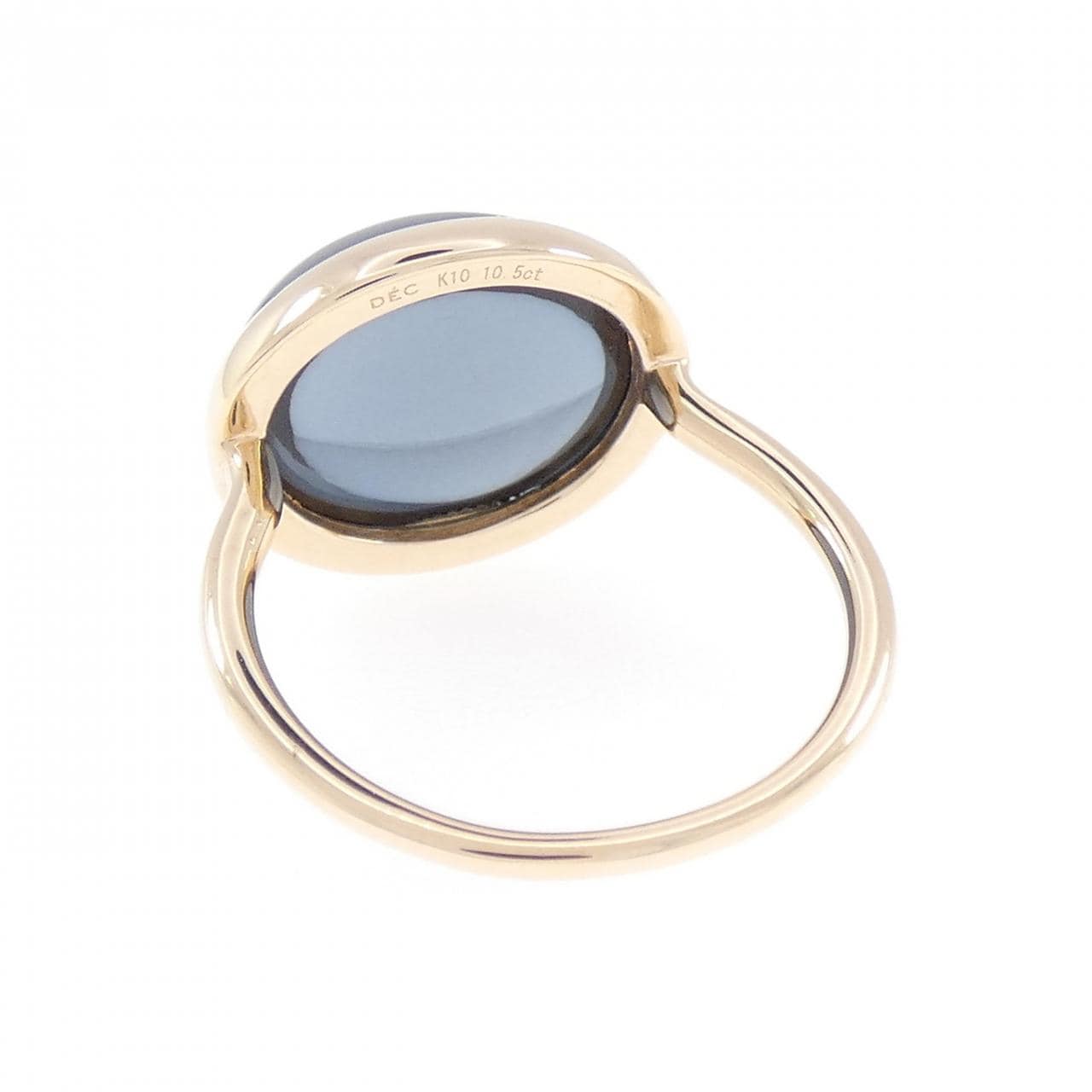 K10YG ブルートパーズ リング 10.5CT