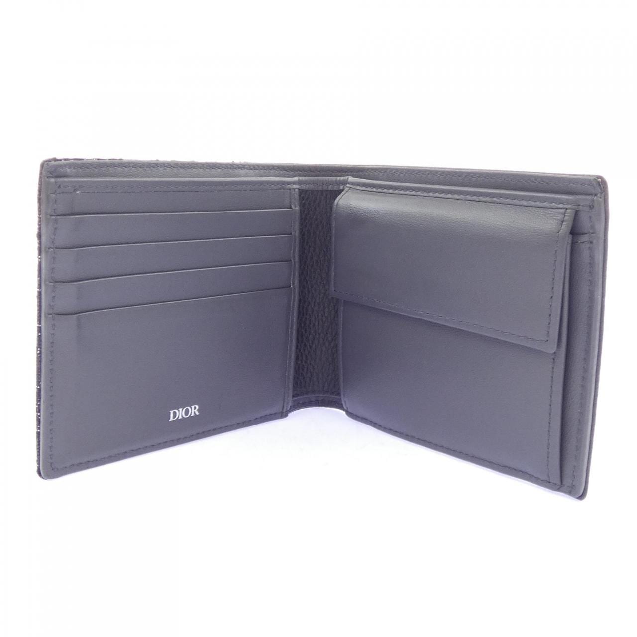 ディオール DIOR SADDLE ウォレット オブリーク ジャカード 2ADBC306YKS WALLET