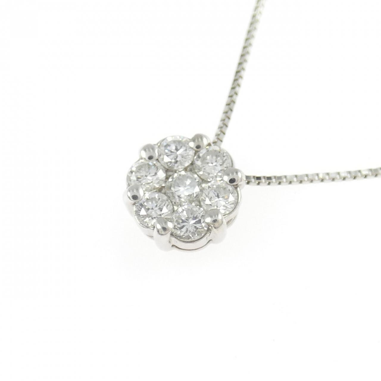 PT900/PT850 ダイヤモンド ネックレス 0.30CT