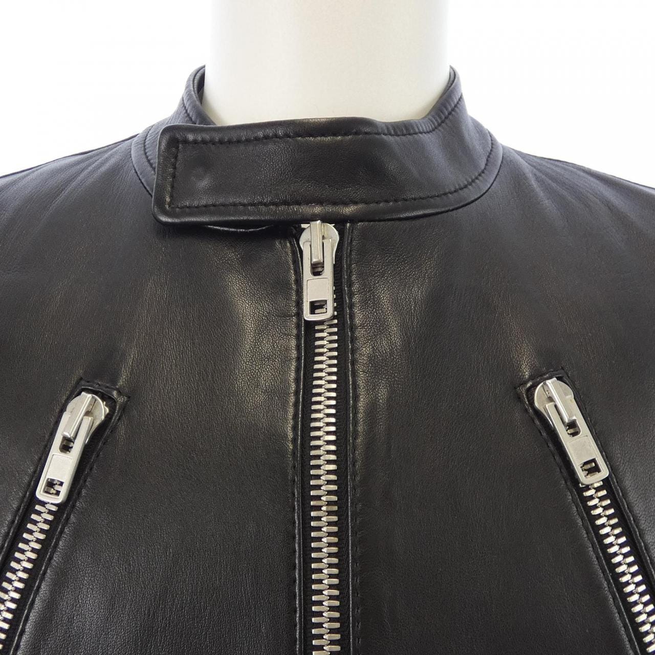 メゾンマルジェラ Maison Margiela ハの字 S50AM0489 レザーライダースジャケット