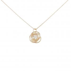 K18PG ダイヤモンド ネックレス 0.16CT