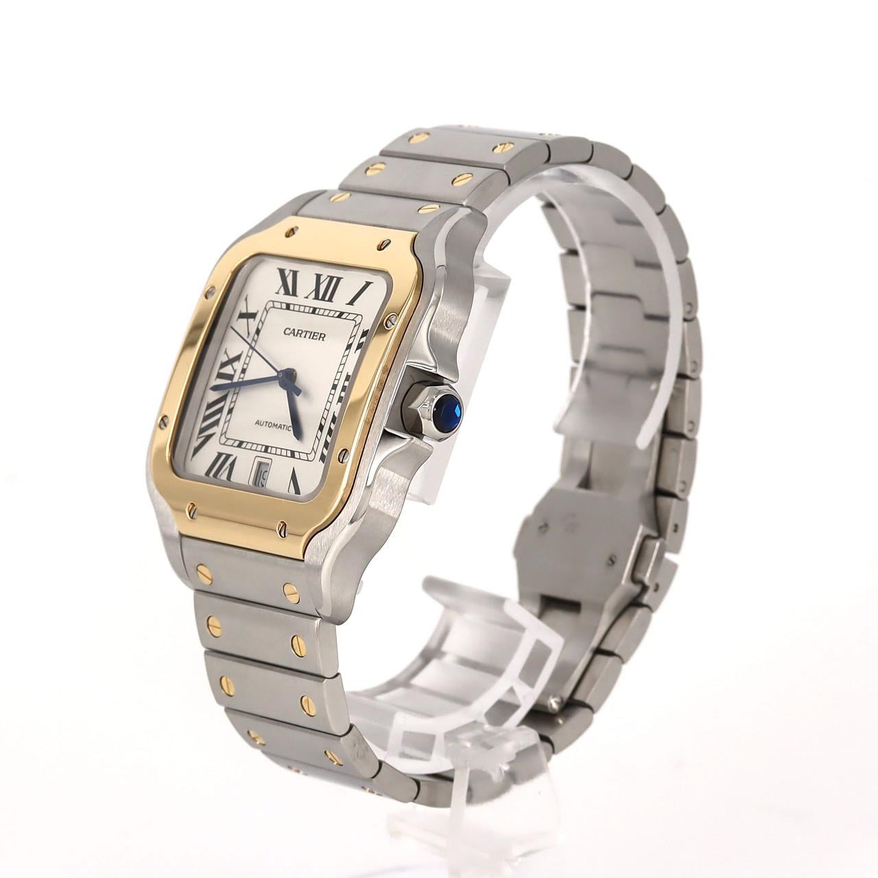 Cartier Santos de Cartier LM Combi W2SA0006 SSxYG自动上弦