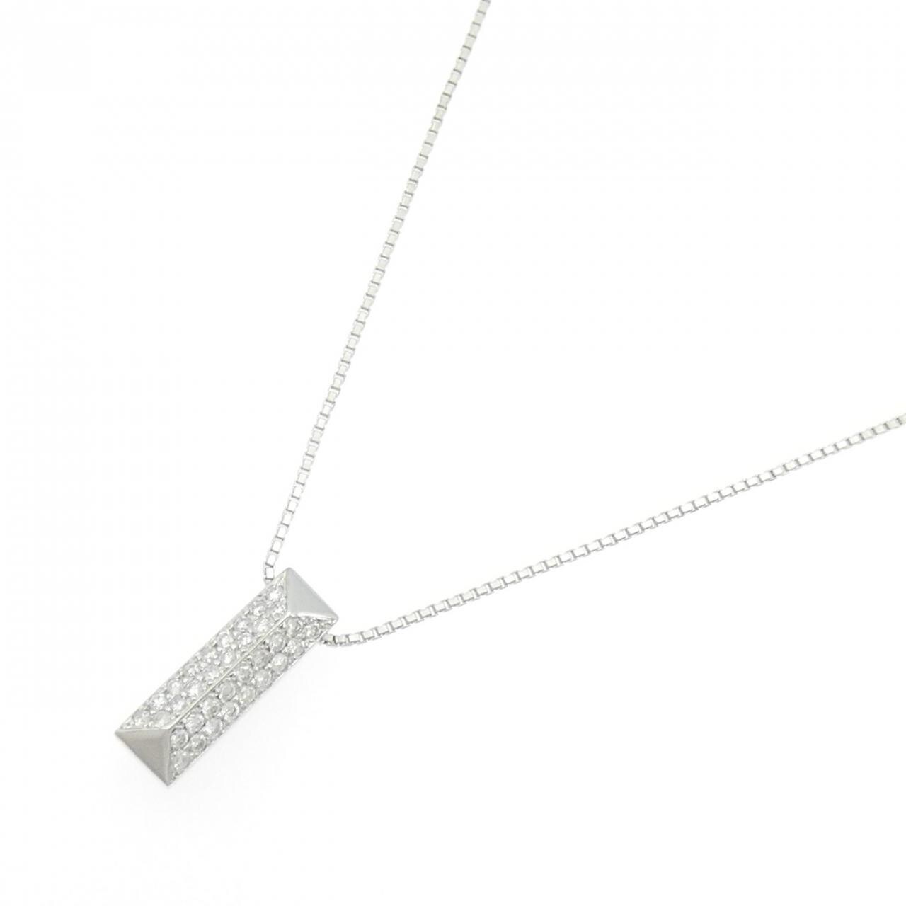 PT900/PT850 ダイヤモンド ネックレス 0.41CT