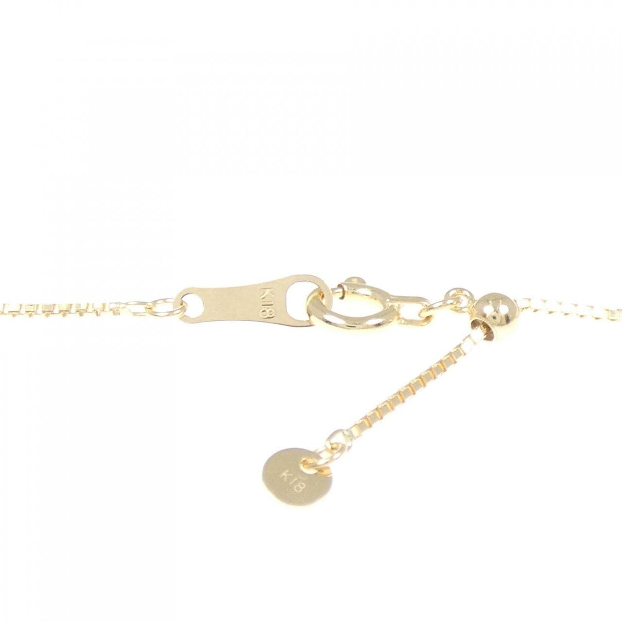 K18YG クロス ダイヤモンド ネックレス 1.00CT