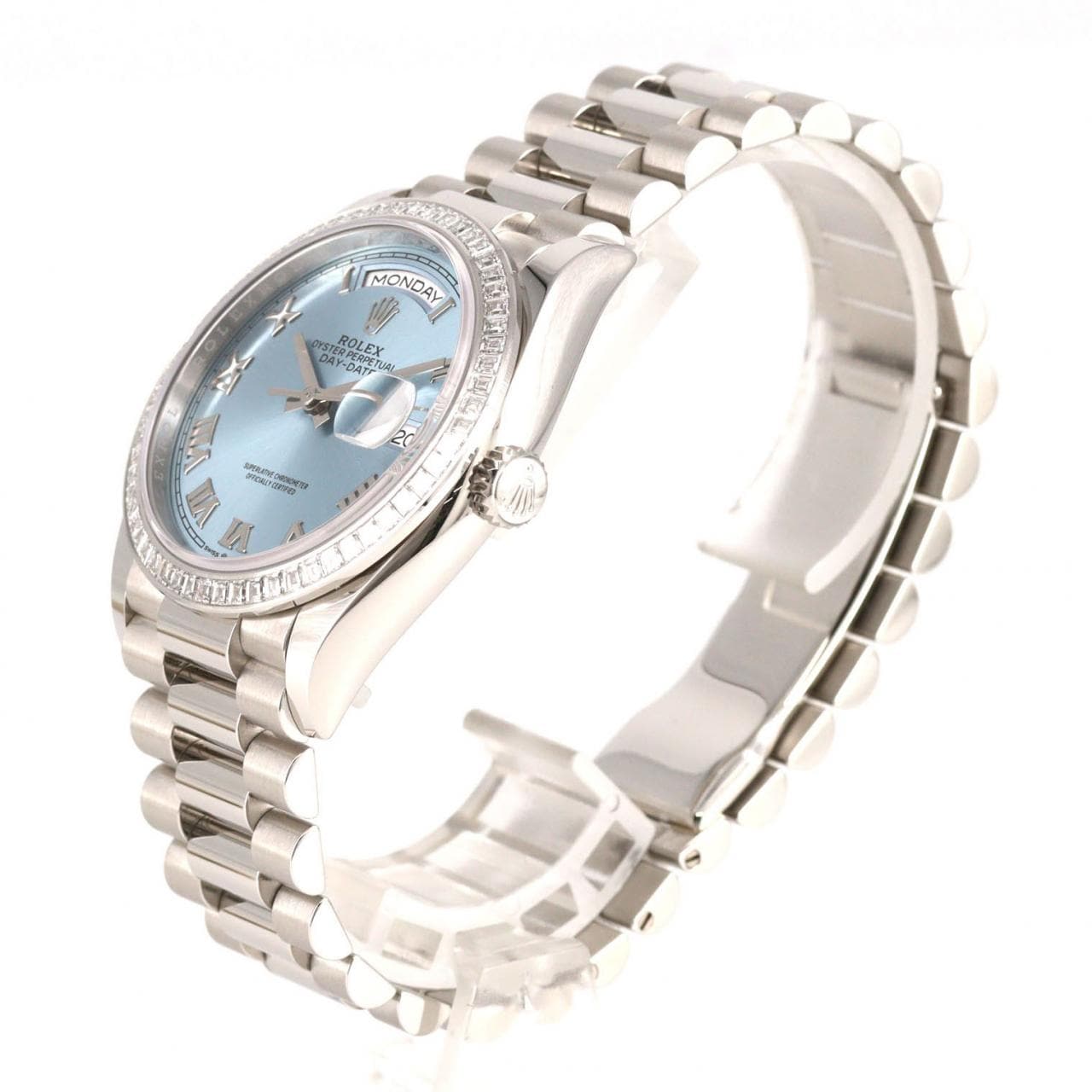 ロレックス デイデイト 128396TBR PT 自動巻 ランダム番