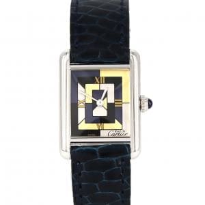 カルティエ マストタンクSM･アールデコ LIMITED W1008195 シルバー クォーツ