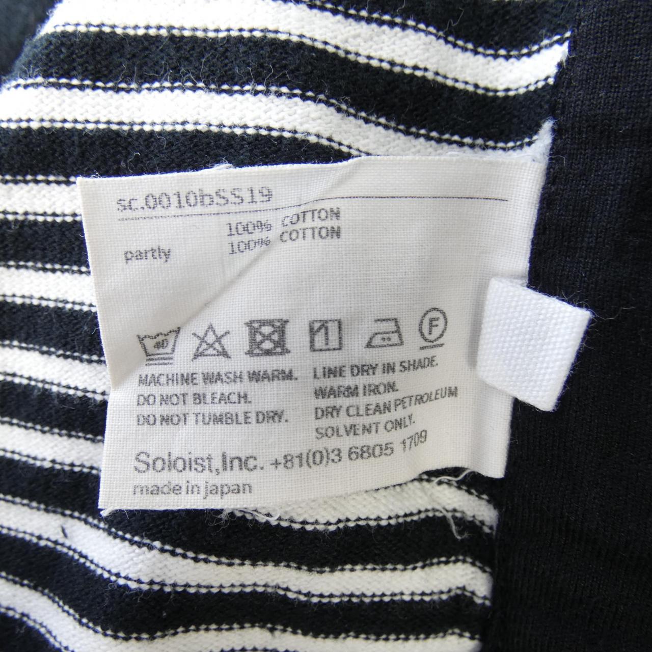 ザ ソロイスト THE SOLOIST sc.0010bSS19 Tシャツ