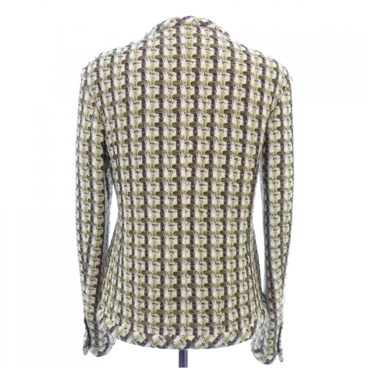 シャネル CHANEL P75217V66707 23A ノーカラージャケット