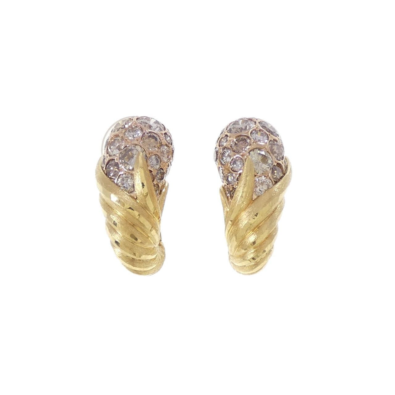 カシケイ ダイヤモンド イヤリング 3.10CT