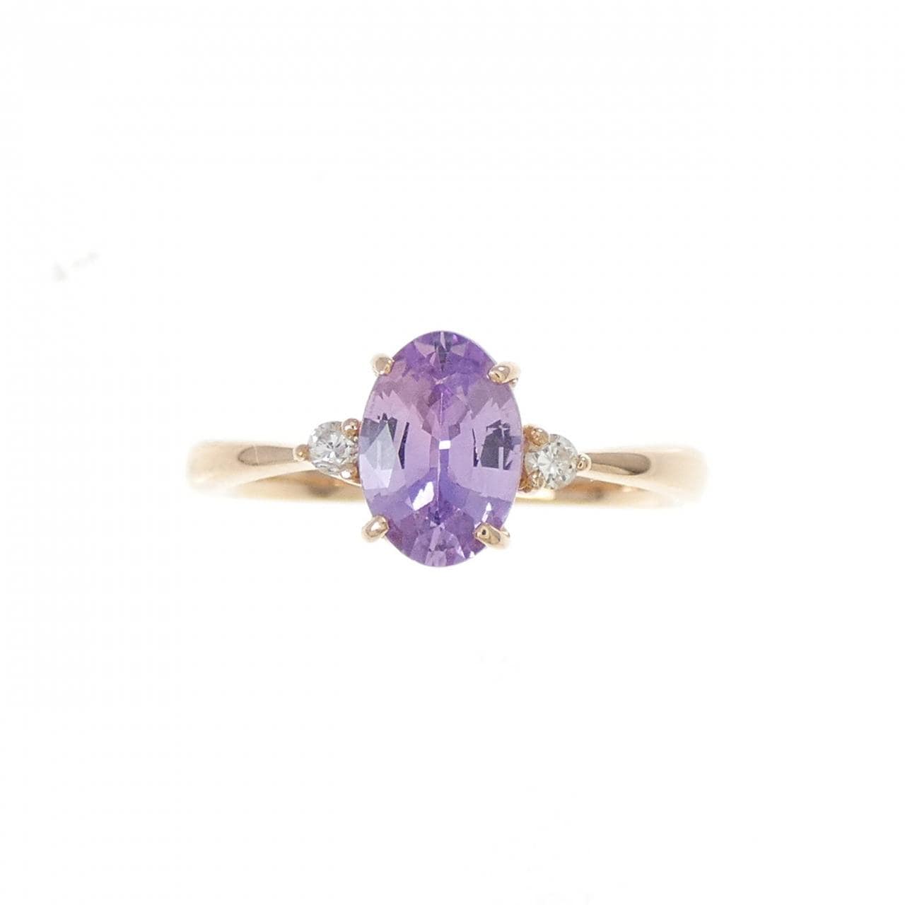 K18PG 藍寶石尾戒