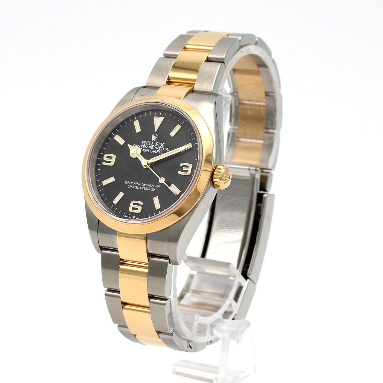 ロレックス エクスプローラーI 124273 SSxYG 自動巻 ランダム番