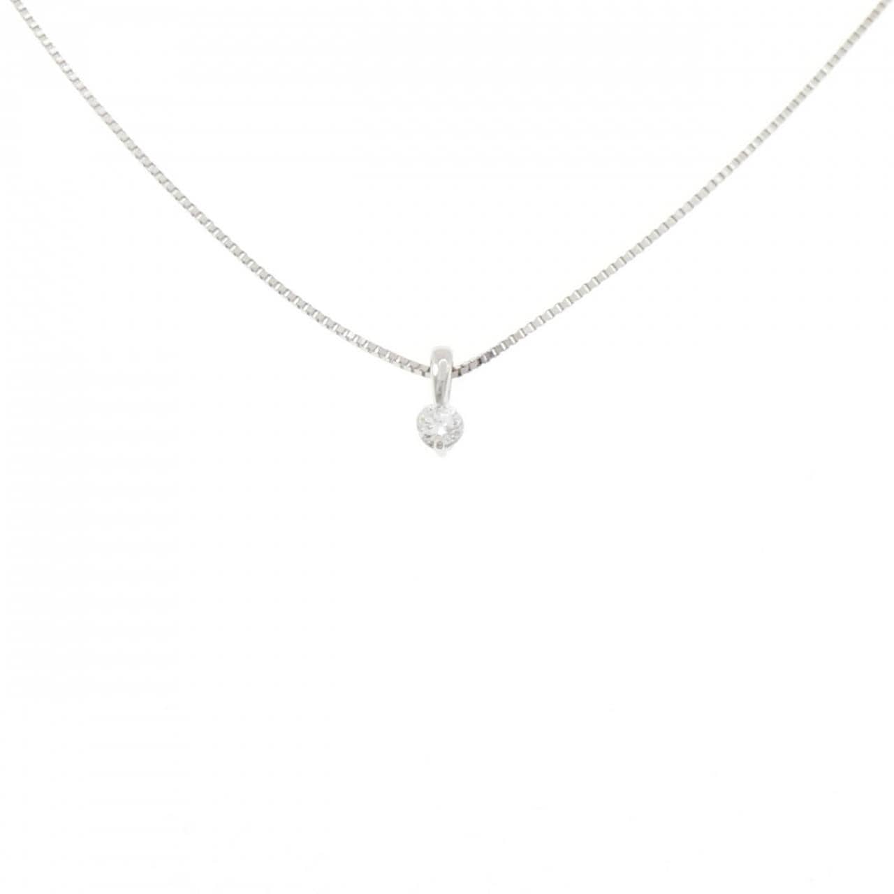 PT900/PT850 ダイヤモンド ネックレス 0.17CT