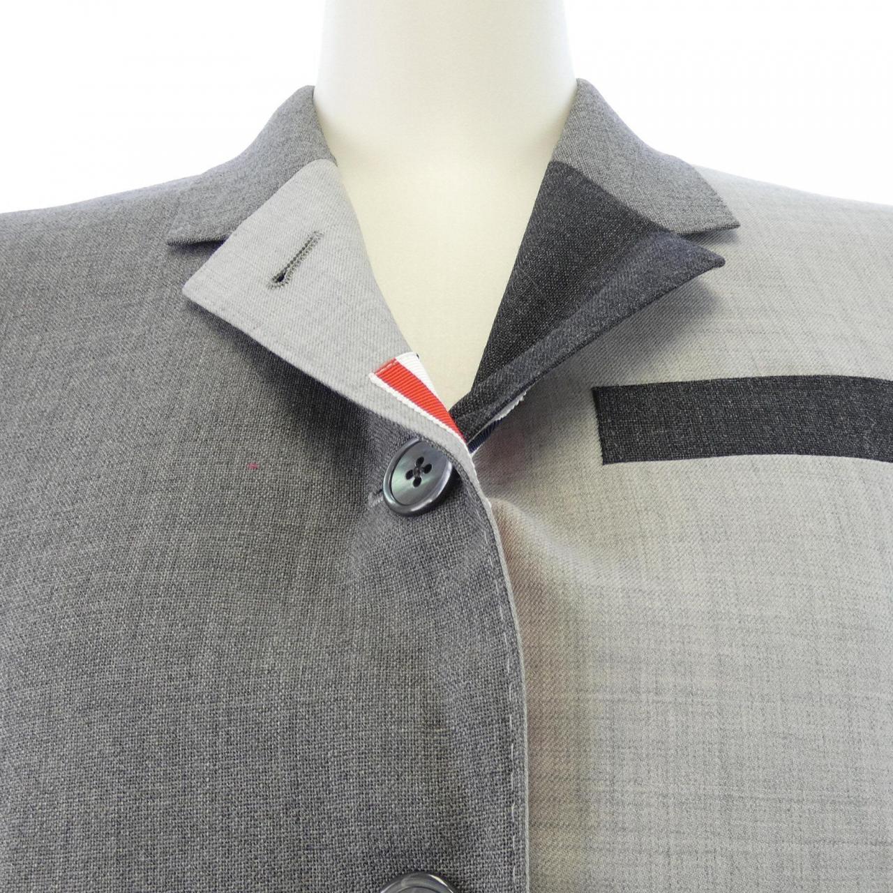 トムブラウン THOM BROWNE FUNMIX ウールフレスコスポーツコート FBC010F ジャケット