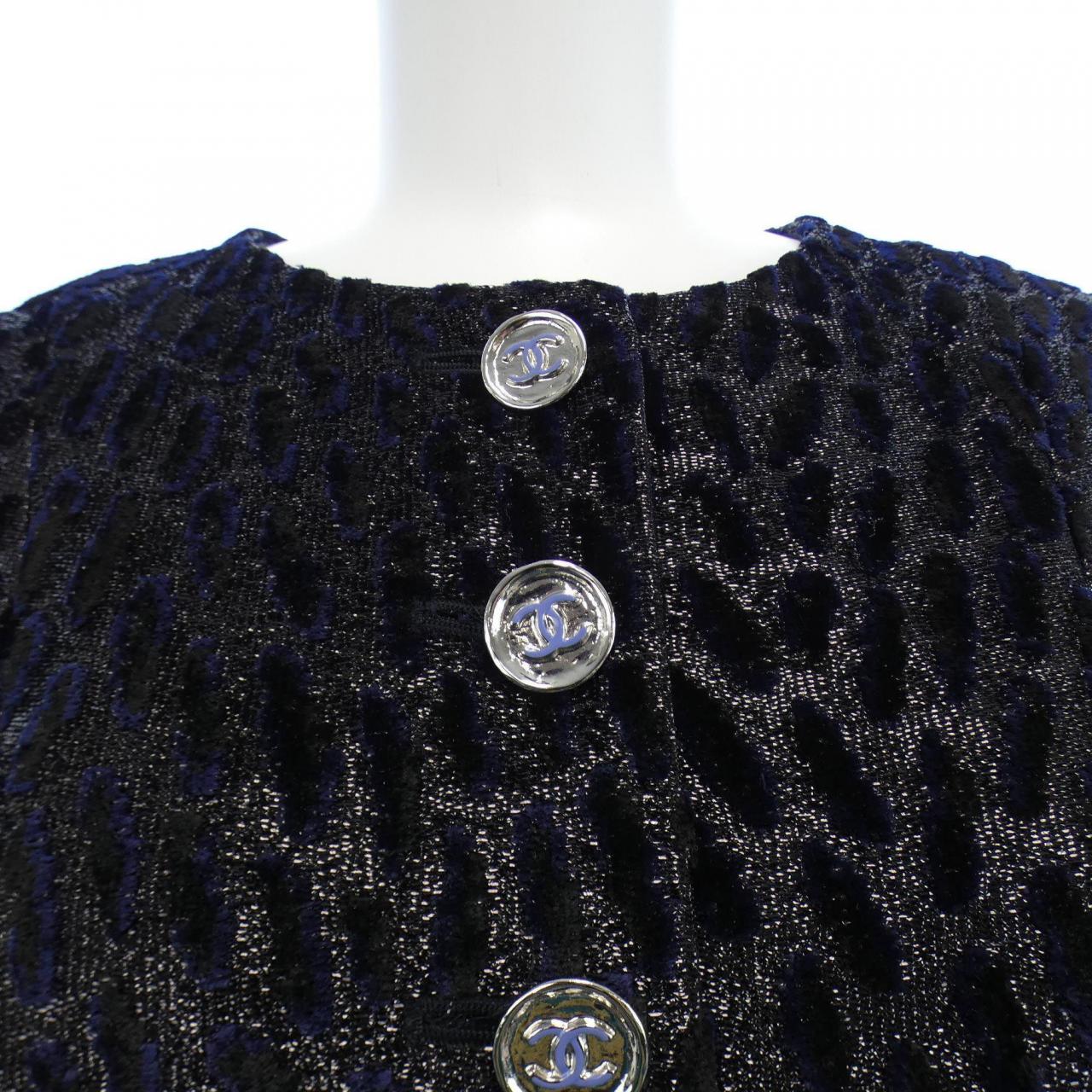 シャネル CHANEL ノーカラージャケット