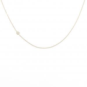 K18YG ダイヤモンド ネックレス 0.03CT