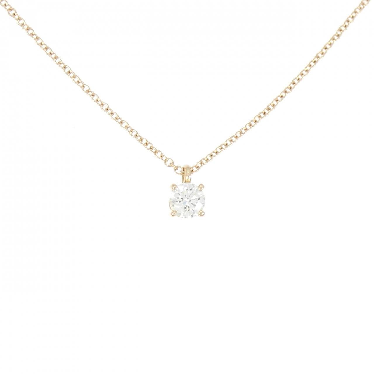 ティファニー ソリティア ネックレス 0.27CT