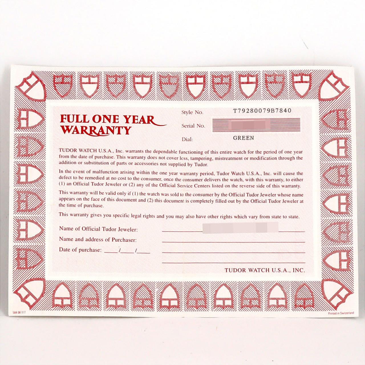 チューダー/チュードル クロノタイム･タイガー 79280T･3 SS 自動巻