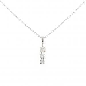PT900/PT850 ダイヤモンド ネックレス 0.337CT