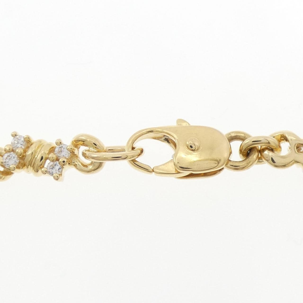 750YG ダイヤモンド ブレスレット