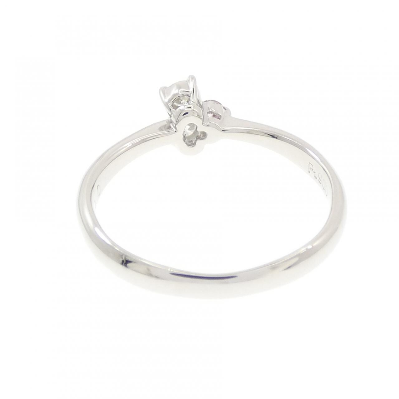 PT900 ダイヤモンド リング 0.18CT