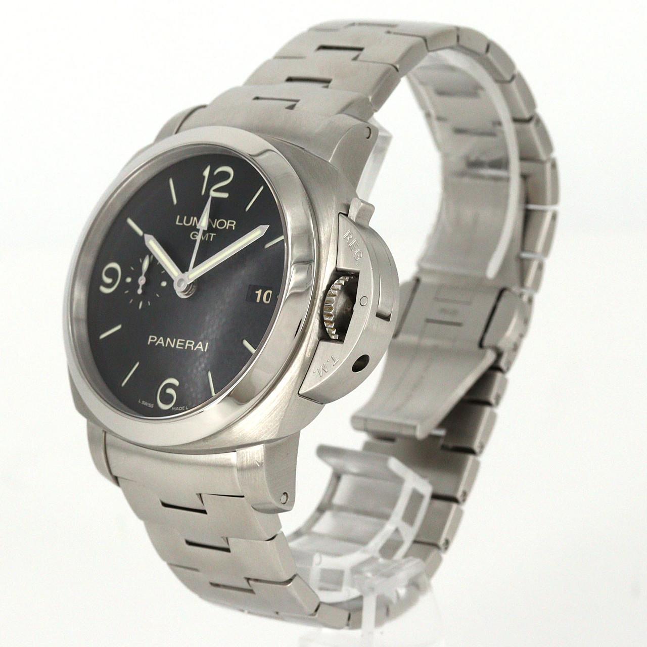 パネライ ルミノール1950 3DAYS GMTパワーリザーブ PAM00329 SS 自動巻