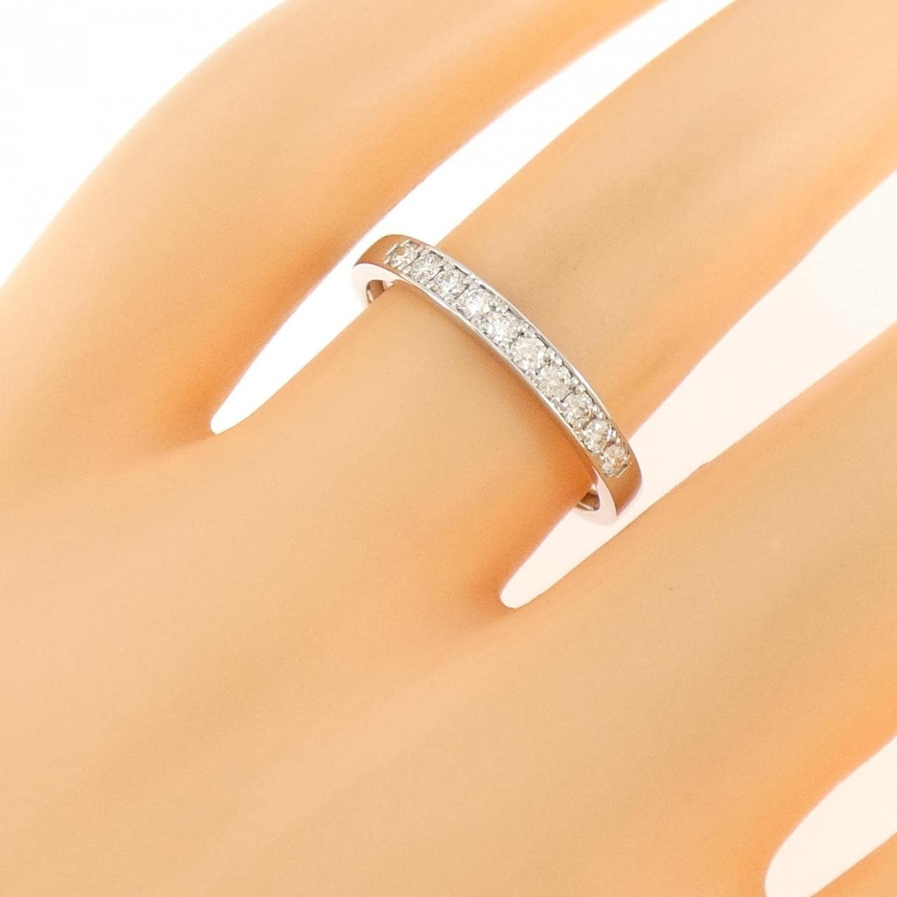 PT950 ダイヤモンド リング 0.18CT