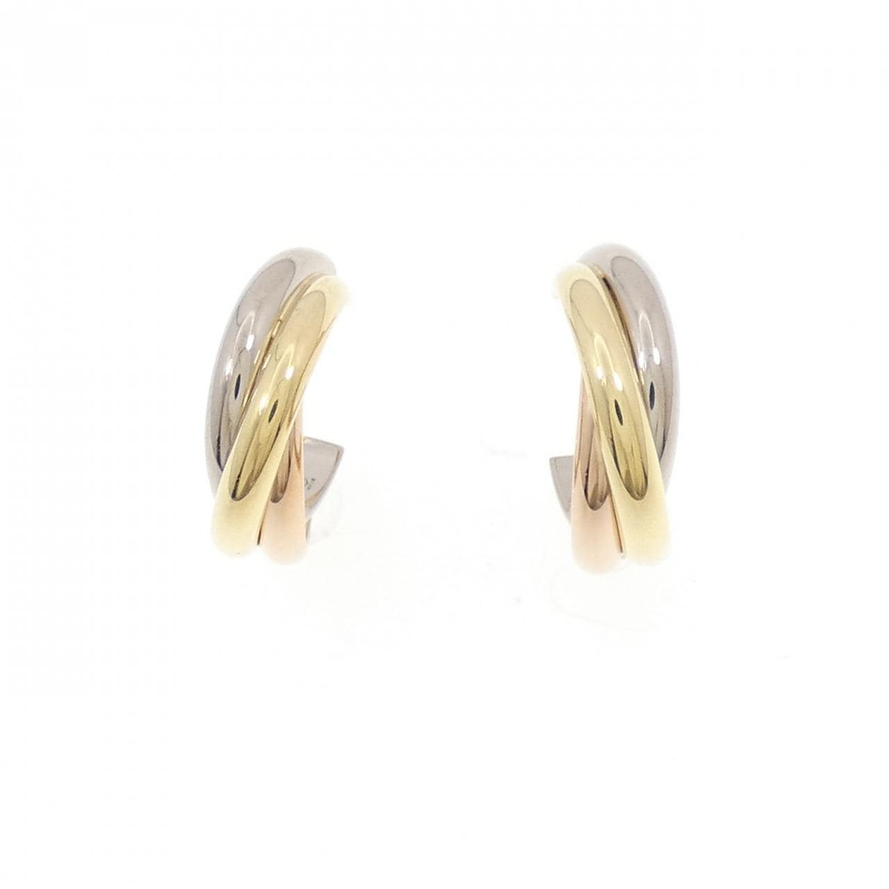 カルティエ トリニティ スモール ピアス