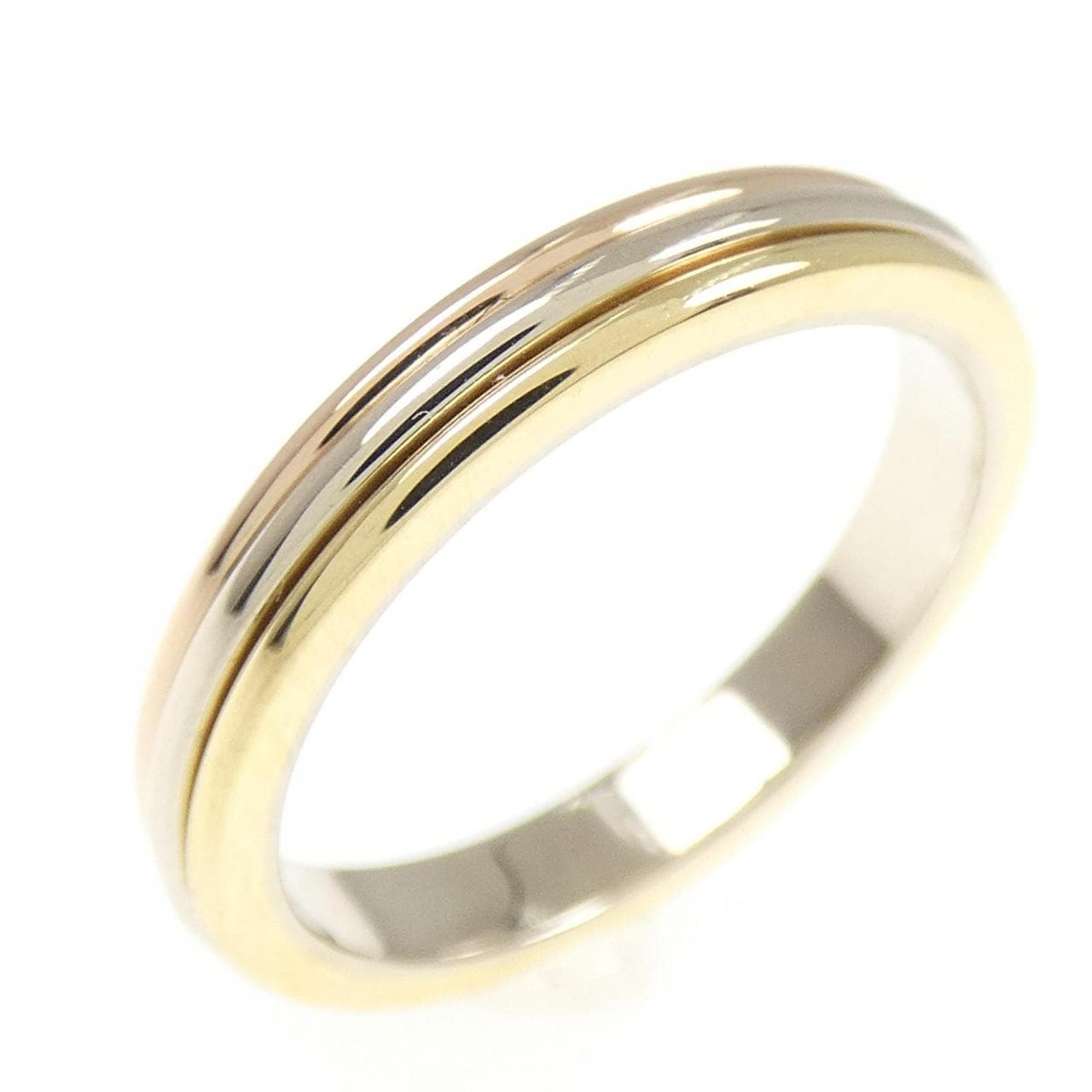 Cartier three gold wedding ring