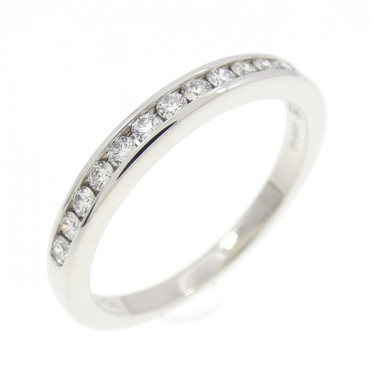 ティファニー ハーフサークル チャネルセッティング リング