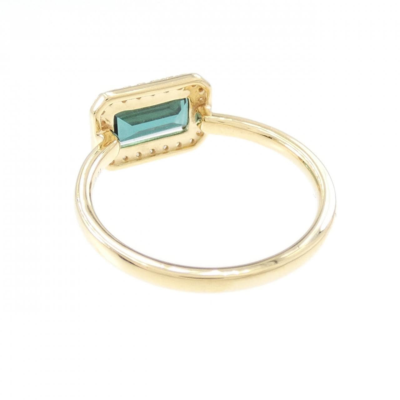 【新品】K18YG トルマリン リング 1.01CT